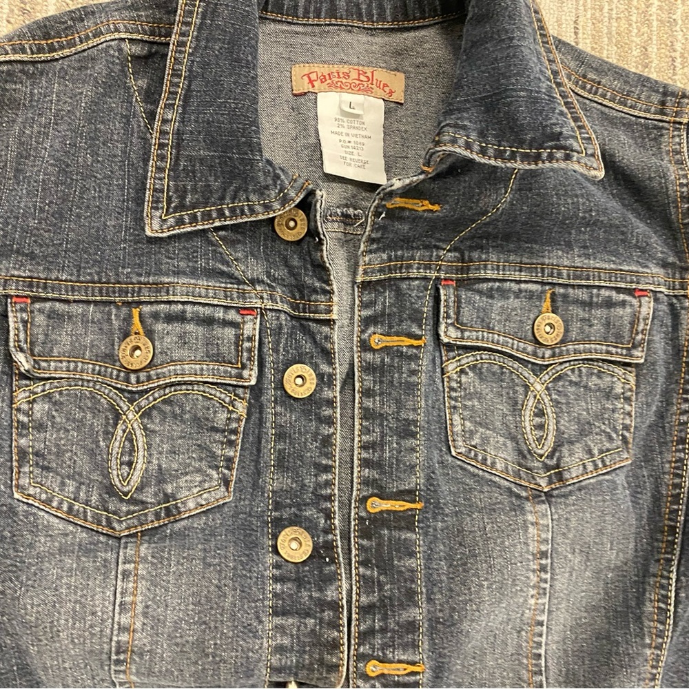 Paris Blues Dark Wash Denim Jacket